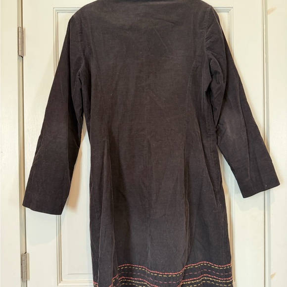 Vintage J. Jill Black Corduroy Jacket with Embroidery Details - Picture 5 of 5